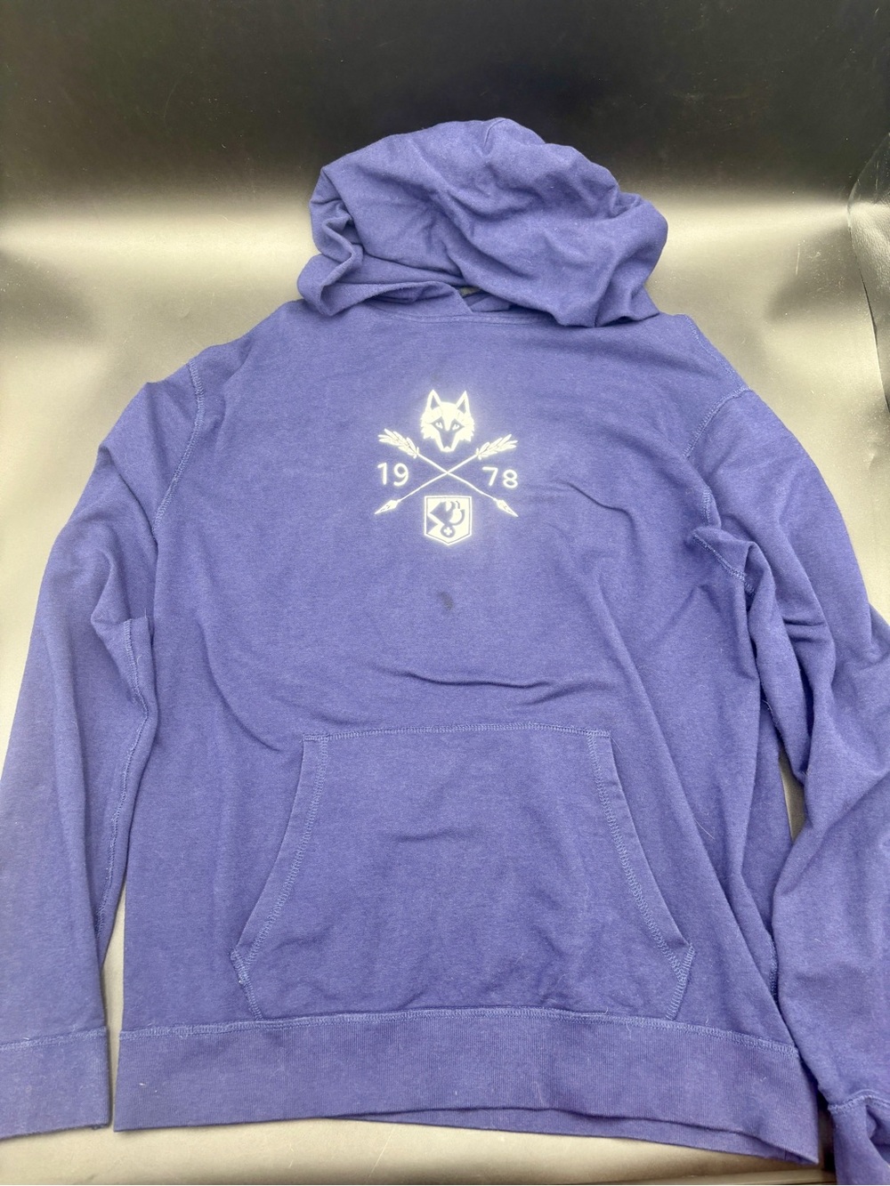 Greyson Clothiers Men’s Gotham Graphic Hoodie - Navy Blue Size Large L